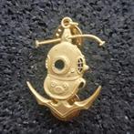 Marine Genie Duiker embleem, Ophalen of Verzenden, Marine, Nederland, Embleem of Badge