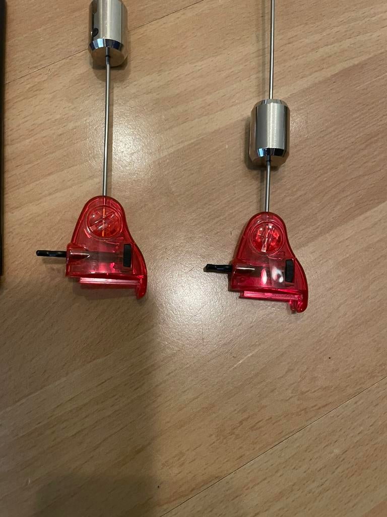 Fox pieper set 2x, Watersport en Boten, Hengelsport | Karpervissen, Ophalen of Verzenden, Zo goed als nieuw, Overige typen