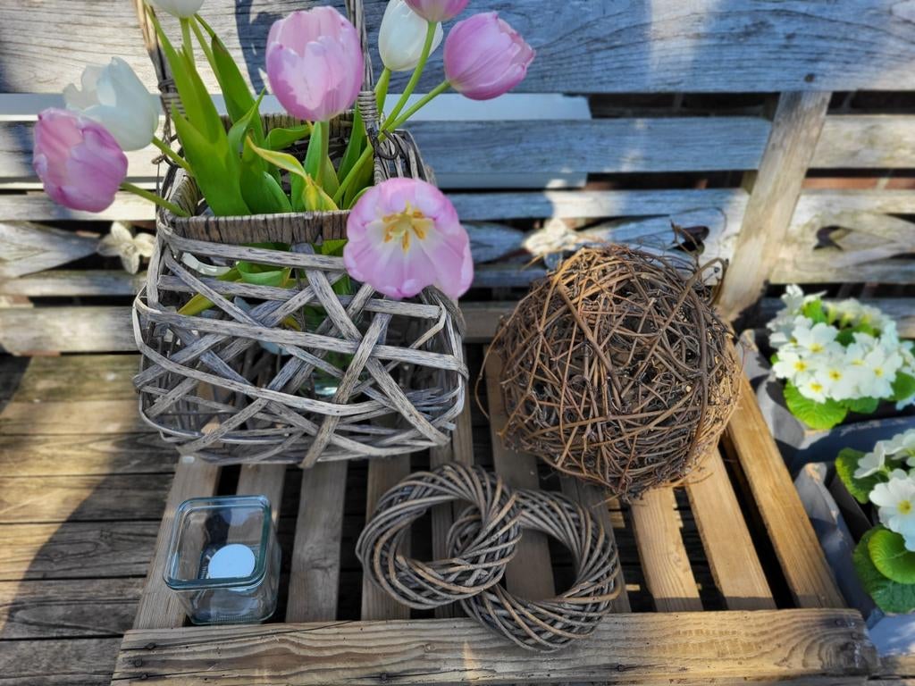 Countryfield windlicht, Huis en Inrichting, Woonaccessoires | Kandelaars en Kaarsen, Overige kleuren, 25 tot 50 cm, Ophalen of Verzenden