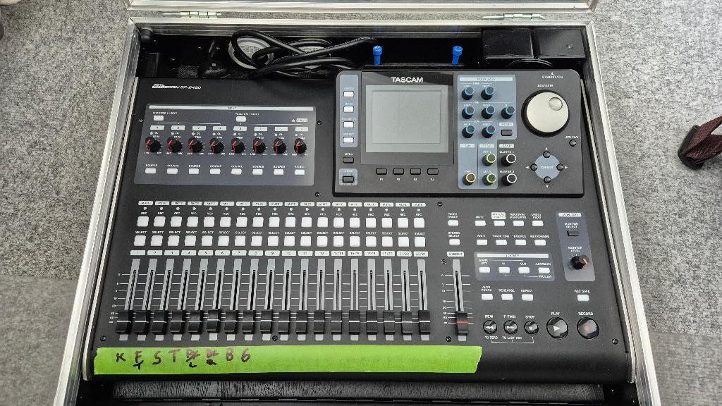 Tascam DP-24SD, Ophalen, Gebruikt, Audio