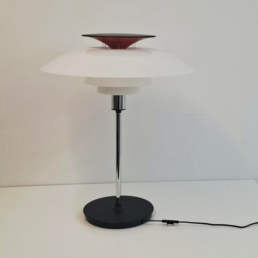 Louis Poulsen PH 80 tafellamp oude grote model H66cm, Ophalen