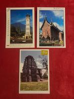 3 Oude Ansichtkaarten Bukittinggi, West Sumatra, Indonesië, Ophalen, 1980 tot heden, Ongelopen, Buiten Europa