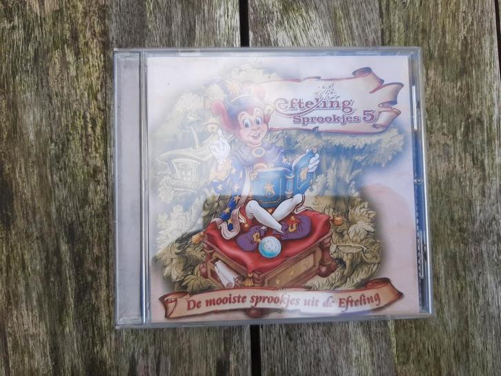 Efteling Sprookjes 5 CD, Cd's en Dvd's, Cd's | Kinderen en Jeugd, Zo goed als nieuw, Verhaal of Sprookje, Ophalen of Verzenden
