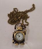Prachtige ketting met robot horloge, Ophalen of Verzenden