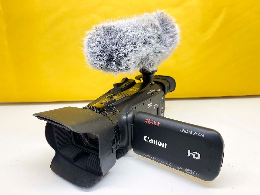 CANON Legria HF G40 Veelzijdige Full HD camcorder met wifi, Audio, Tv en Foto, Videocamera's Digitaal, Zo goed als nieuw, Camera