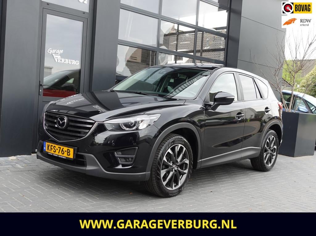 Mazda CX-5 2.5 SkyActiv-G 192 GT-M AWD Automaat NAKAMA (Navi, Auto's, Mazda, Automaat, Zwart, Bedrijf, SUV of Terreinwagen