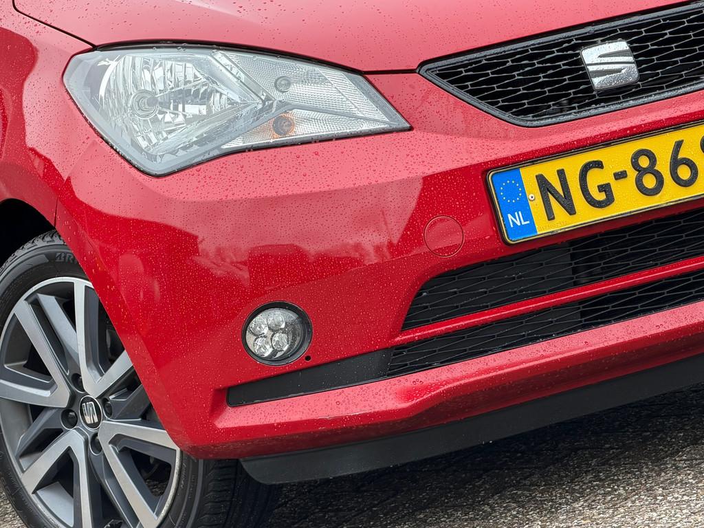 Seat Mii 1.0 FR-line | Tornado Red | Airco/Bluetooth/LED - K, Voorwielaandrijving, Stof, Gebruikt, Euro 6