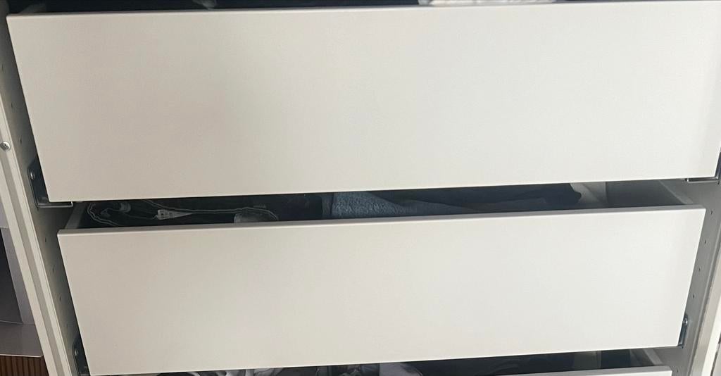 IKEA 4 laden en mand, Huis en Inrichting, Kasten | Ladekasten, Ophalen, Gebruikt, 100 tot 150 cm, 50 tot 100 cm