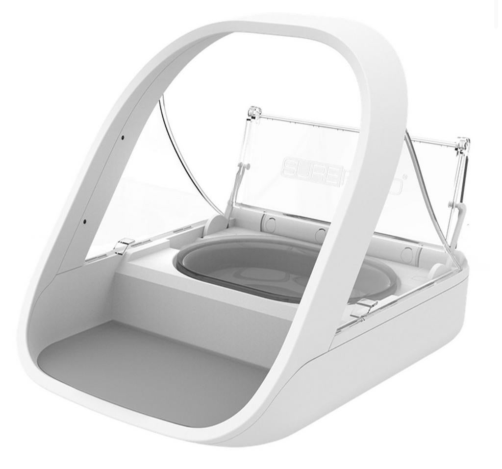 Surefeed Microchip Petfeeder Voerbak - Kattenvoerbak, Ophalen of Verzenden, Zo goed als nieuw