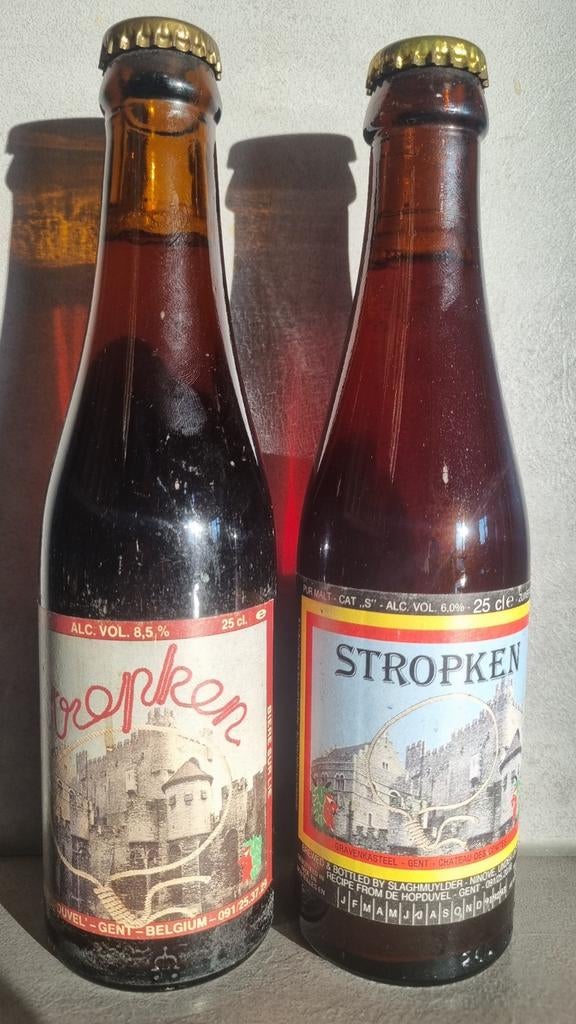 Stropken: De Hopduvel '80's, Gent & Slaghmuylder '91, Ninove, Ophalen of Verzenden, Glas of Glazen, Overige merken