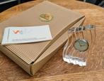 In originele doos Royal LEERDAM kristalklok glasfabriek 1995, Ophalen of Verzenden