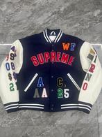 Supreme SS25 Week 3 Varsity Jacket (Baseball Jacket), Nieuw, Verzenden, Blauw, Maat 46 (S) of kleiner