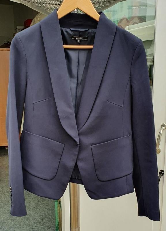 Promiss blauwe blazer nieuw 40, Promiss, Blauw, Maat 42/44 (L), Ophalen of Verzenden