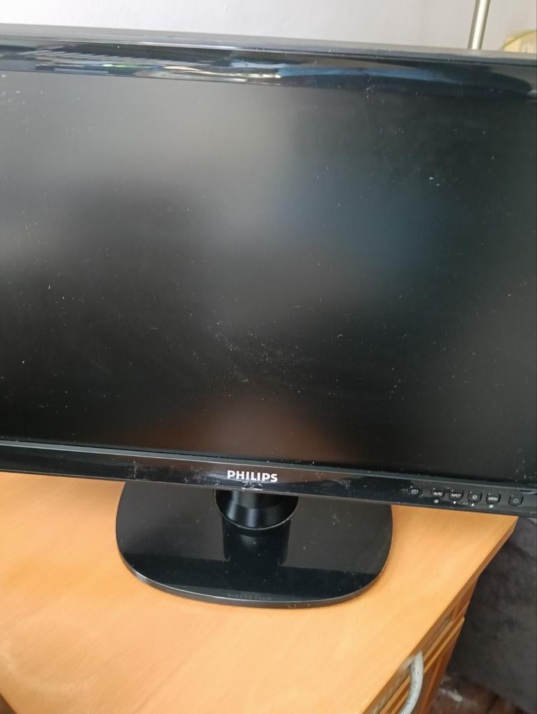 Philips Monitor met VGA kabel - Nette staat, Computers en Software, Monitoren, Ophalen