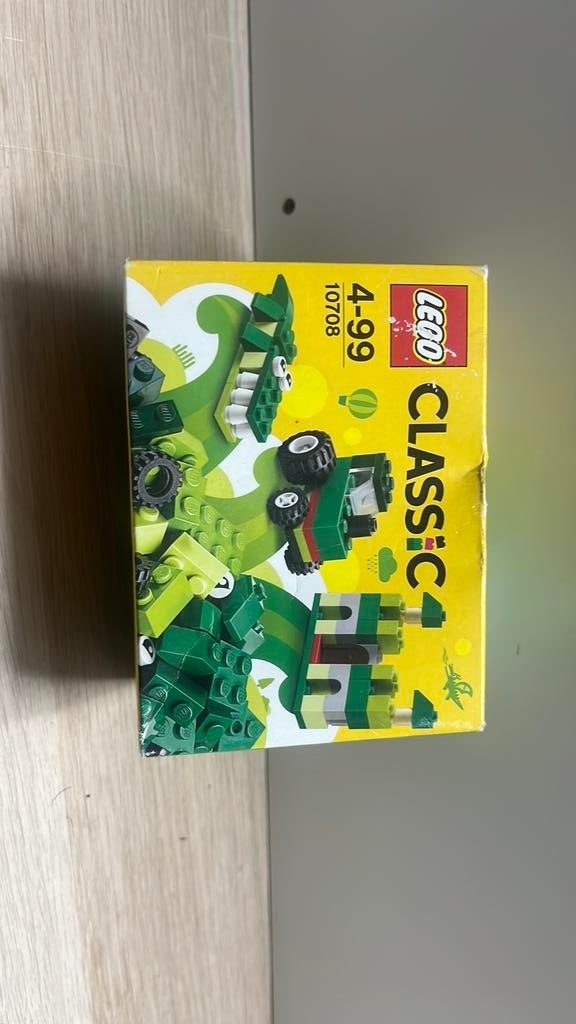 Lego classic 10708 Groene Creatieve doos, Lego, Nieuw, Ophalen of Verzenden, Compleet