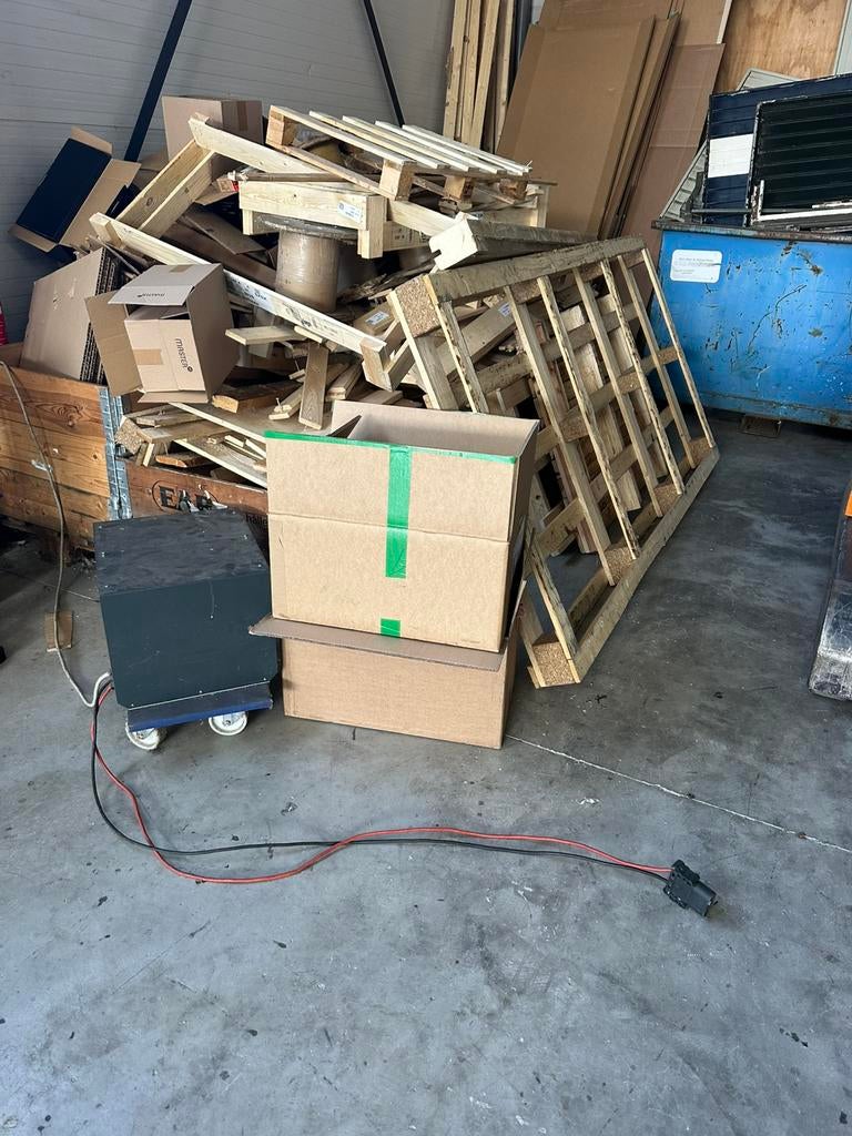 Gratis stookhout, Tuin en Terras, Haardhout, Minder dan 3 m³, Ophalen of Verzenden, Berkenhout, Blokken