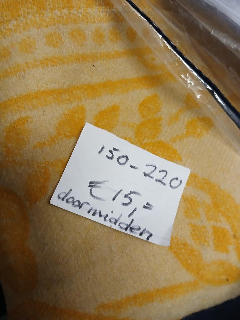 wollen deken ( door midden geknipt), Ophalen of Verzenden, Gebruikt
