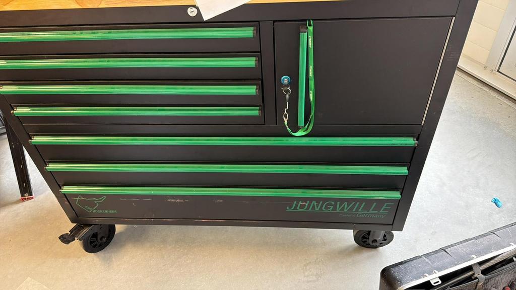 Jungwille Hockenheim Gereedschapswagen 272-delig - Nieuw, Doe-het-zelf en Verbouw, Gereedschap | Handgereedschap, Ophalen, Nieuw