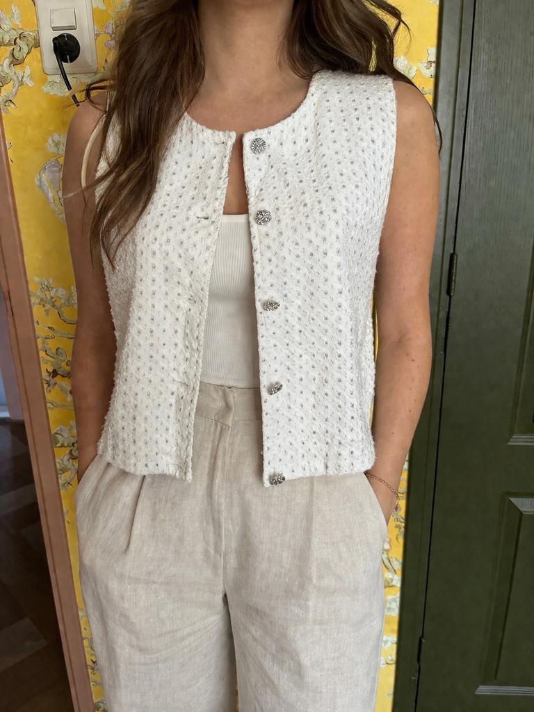 Tramontana Gilet Maat 40, Ophalen of Verzenden, Zo goed als nieuw, Maat 38/40 (M), Wit