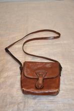 Kleine leren handtas, Ophalen of Verzenden, Gebruikt, Bruin, Handtas