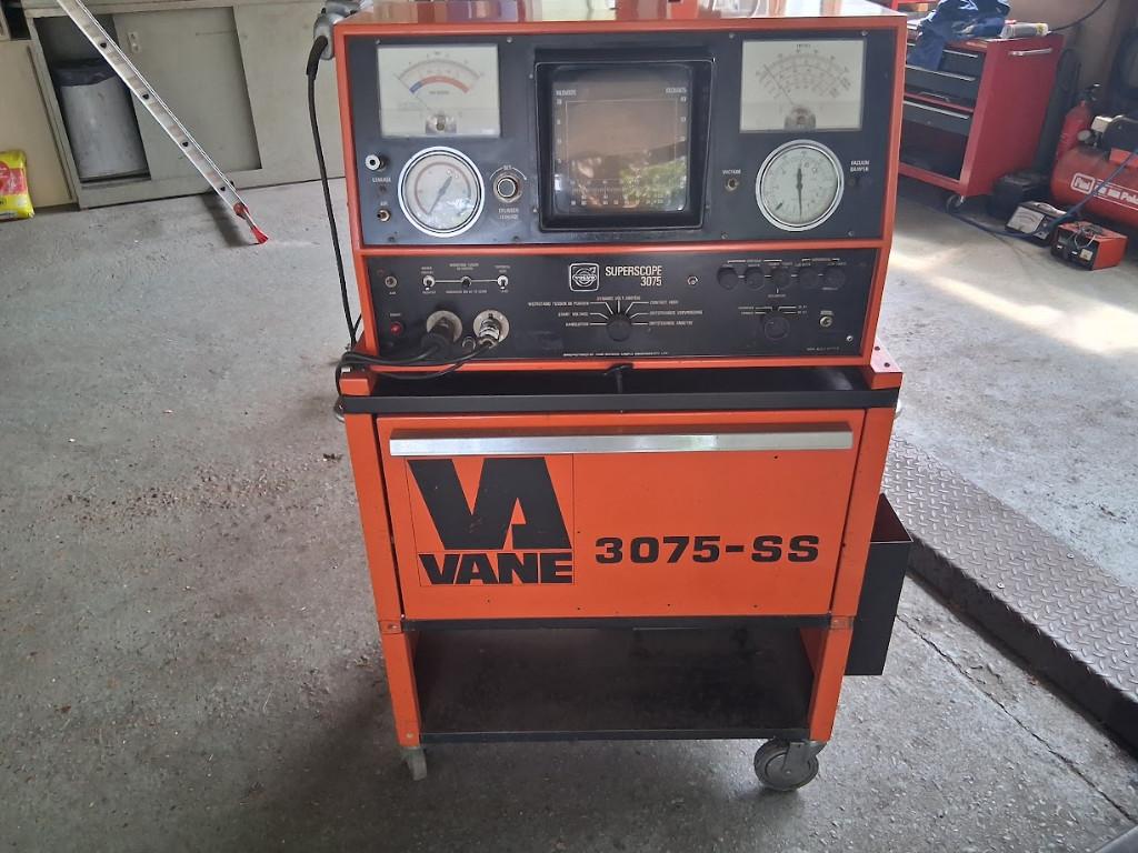 Vane motor diagnose en afstel apparaat, Ophalen, Gebruikt