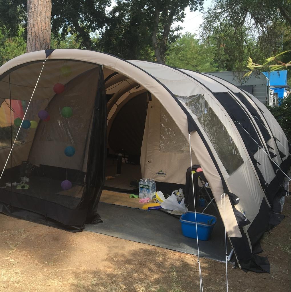 Obelink Miami 6 easy Air opblaastent, Ophalen, Zo goed als nieuw, Tot en met 6