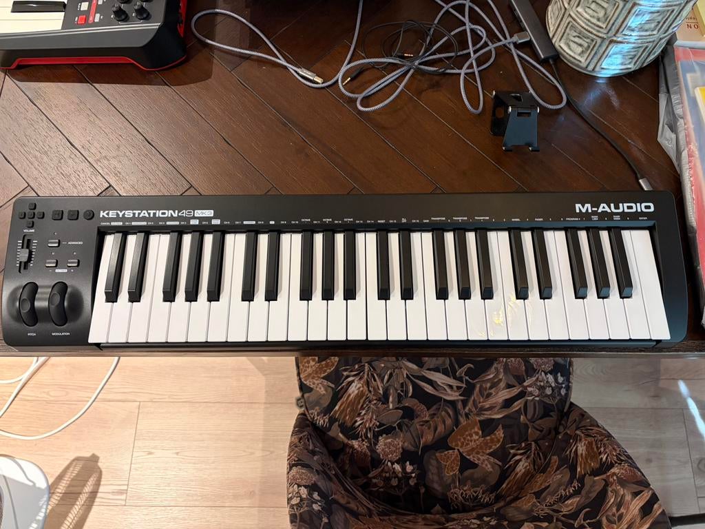 M-Audio KeyStation 49 MK3 – Zo goed als nieuw, Muziek en Instrumenten, Midi-apparatuur, Ophalen, Zo goed als nieuw