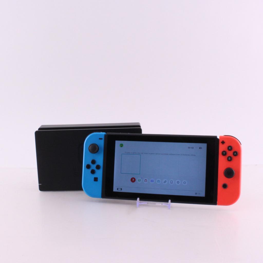 NIntendo Switch Rood/Blauw | Incl Docking | A-grade, Spelcomputers en Games, Spelcomputers | Nintendo Switch, Nintendo, Zo goed als nieuw