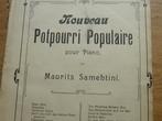 Maurits samehtini - potpourri populaire - piano, Muziek en Instrumenten, Bladmuziek, Gebruikt, Ophalen of Verzenden, Artiest of Componist