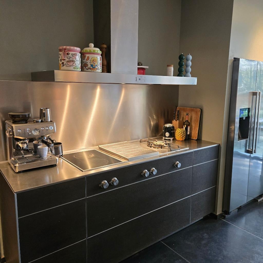 Complete Bulthaup keuken met Gaggenau apparatuur, Ophalen, Gebruikt, Bruin, Overige typen