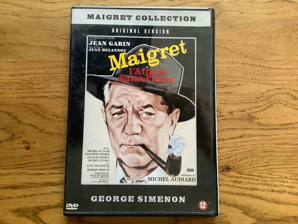 MAIGRET L' Affaire Saint Fiacre" Jean Delannoy, Jean Gabin., Alle leeftijden, Ophalen of Verzenden, Zo goed als nieuw