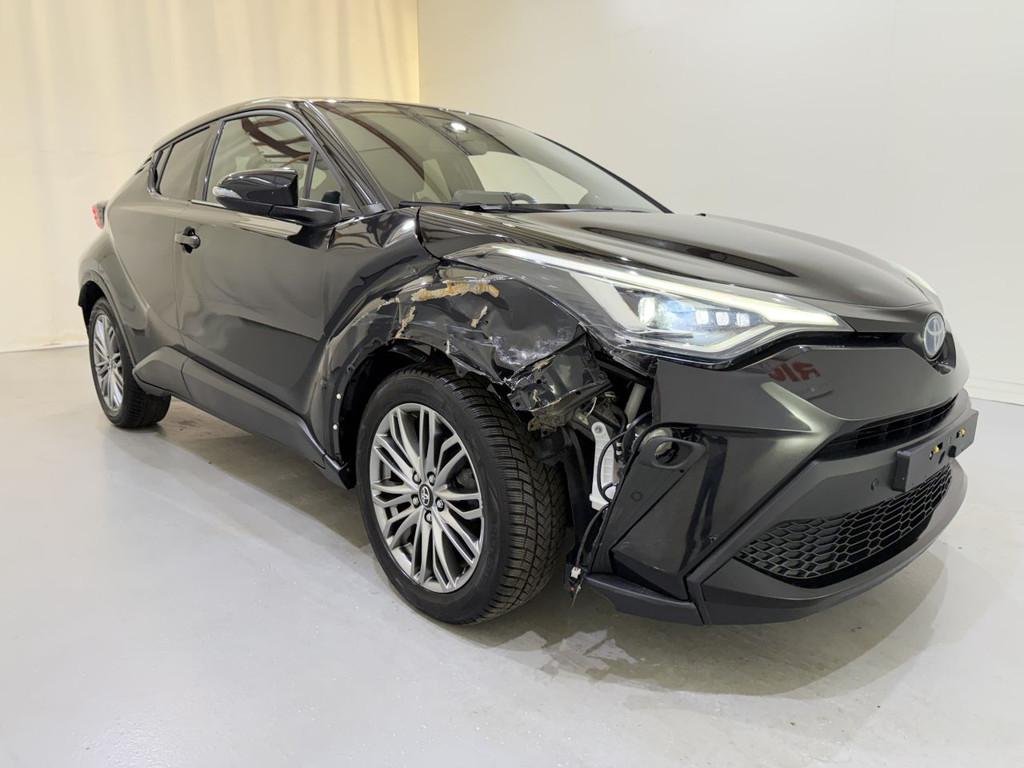 Toyota C-HR 1.8 Hybrid Exe Nav/Clima/Leer (bj 2024), Auto diversen, Schadeauto's, Toyota, Automaat, Hybride Elektrisch/Benzine