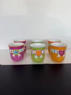 6 mokken zonder oor lief!, Ophalen of Verzenden, Zo goed als nieuw, Overige stijlen, Kop(pen) en/of Schotel(s)