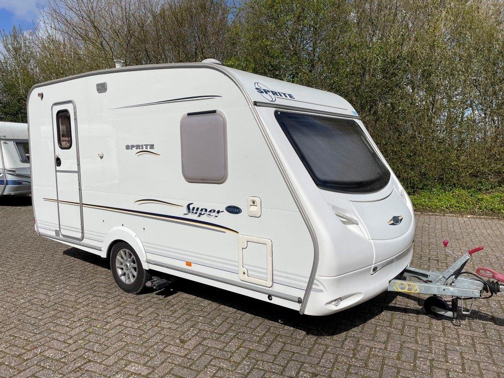 Sprite Super 410 met mover, Mover, Vast bed, Bedrijf, Treinzit