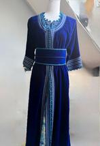 Kaftan Marokkaanse takshita maat 40 42, Paars, Maat 42/44 (L), Ophalen of Verzenden, Gedragen