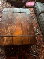 Antieke houten kist - Vintage opbergkist, Huis en Inrichting, Woonaccessoires | Kisten, Ophalen, Gebruikt, 100 tot 150 cm, 75 tot 100 cm