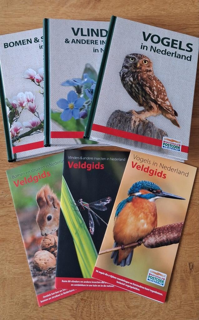 Diverse boeken  met veldgids (NIEUW!), Boeken, Natuur, Ophalen of Verzenden, Nieuw, Natuur algemeen