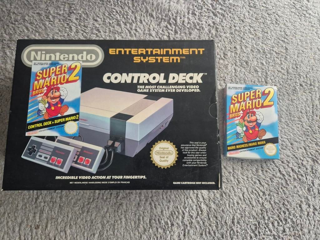 Nintendo (NES) Control Deck, Spelcomputers en Games, Spelcomputers | Nintendo NES, Ophalen of Verzenden, Gebruikt, Met 1 controller