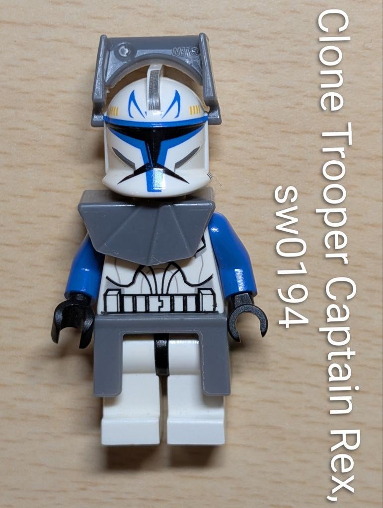 Clone Trooper Captain Rex, 501st Legio SW0194, Ophalen of Verzenden, Zo goed als nieuw
