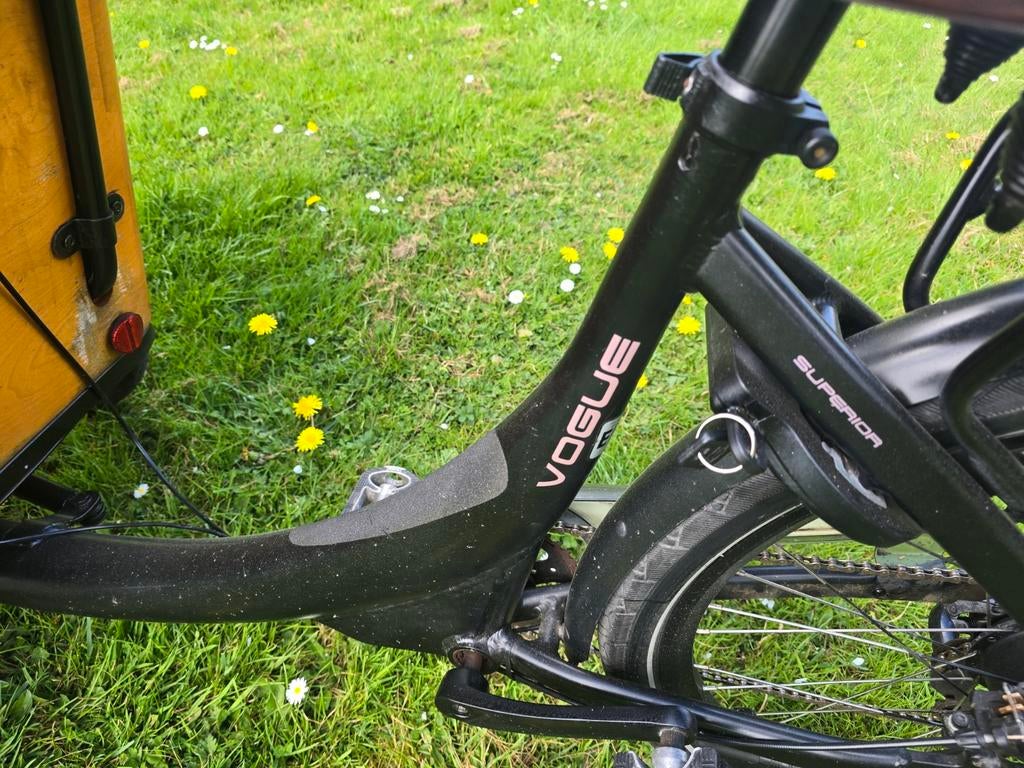 Vogue Superior 3 Bakfiets, Fietsen en Brommers, Fietsen | Bakfietsen, Ophalen of Verzenden, Zo goed als nieuw, 4 kinderen of meer