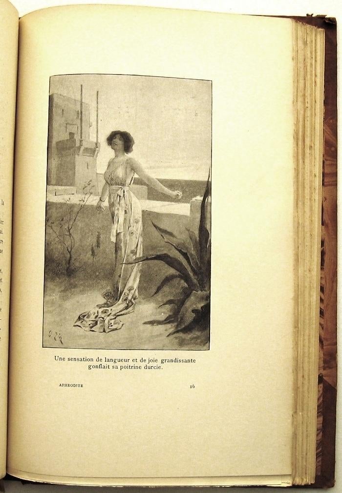 Aphrodite [c.1909] Pierre Louÿs - Zier (ill.) Fraaie band, Ophalen of Verzenden