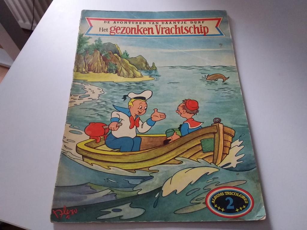 Daantje Durf stripboek, Eén stripboek, Ophalen of Verzenden, Gelezen, Plexo