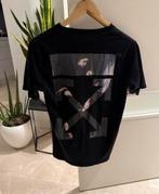 Off-White Caravaggio Arrow Black Tee, Ophalen of Verzenden, Zo goed als nieuw, Maat 48/50 (M), Zwart