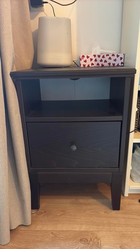 Nachtkastje ikea, Huis en Inrichting, Ophalen, Gebruikt, Minder dan 45 cm