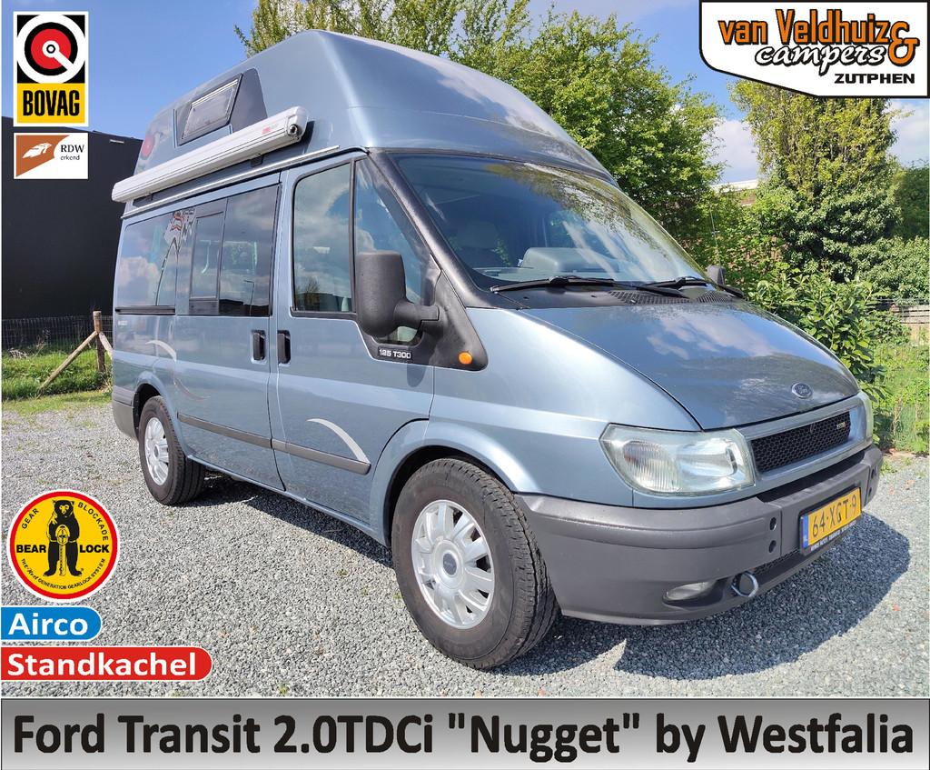 Ford Transit 2.0TDCi "Westfalia Nugget", Caravans en Kamperen, Campers, Bedrijf, tot en met 4, Buscamper of Camperbus, Ford, Diesel