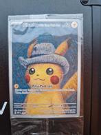 Sealed Pikachu van Gogh (Grey Felt Hat)  - Mooie Centering, Ophalen of Verzenden, Zo goed als nieuw, Losse kaart