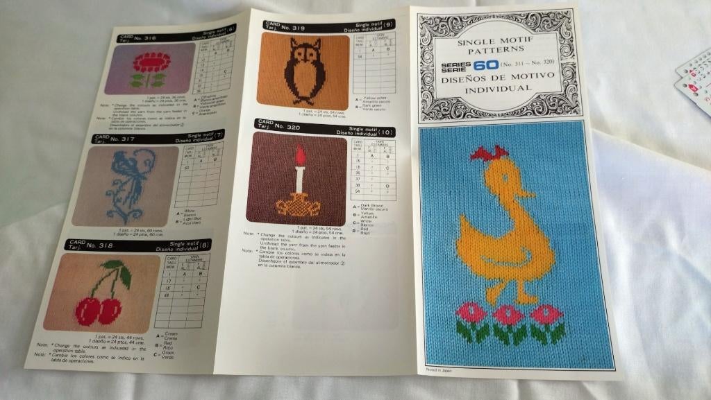 voorgeponste ponskaarten breimachine, Hobby en Vrije tijd, Breien en Haken, Ophalen of Verzenden, Gebruikt, Breien, Machine