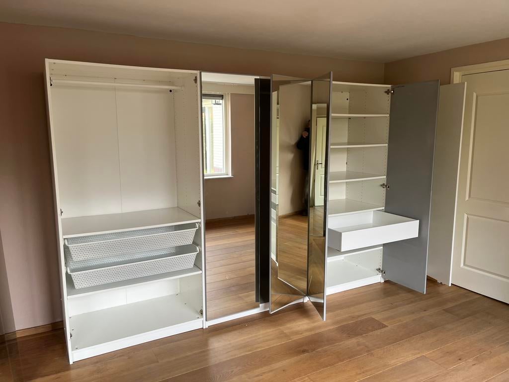 Slaapkamer kast/Kledingkast, Huis en Inrichting, Kasten | Kledingkasten, Gebruikt, 200 cm of meer, 200 cm of meer, Modern