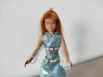 Skipper barbie met disco jurkje, Ophalen of Verzenden, Gebruikt, Fashion Doll