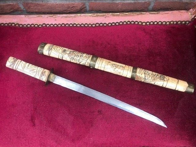 mooi oud Japans kortzwaard/ wakizashi, Ophalen of Verzenden, Overige soorten, Azië, Zwaard of Sabel